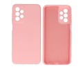 Fashion Backcover Telefoonhoesje - Color Hoesje - Geschikt voor Samsung Galaxy A23 - Roze