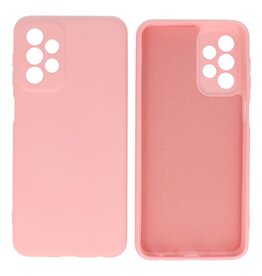 Samsung Galaxy A23 Hoesje Fashion Backcover Telefoonhoesje Roze