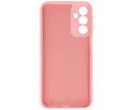 BAOHU Fashion Backcover Telefoonhoesje - Color Hoesje - Geschikt voor de Samsung Galaxy A14 5G - Roze
