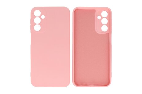 Fashion Backcover Telefoonhoesje - Color Hoesje - Geschikt voor de Samsung Galaxy A24 4G - Roze