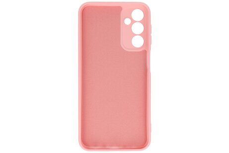 Fashion Backcover Telefoonhoesje - Color Hoesje - Geschikt voor de Samsung Galaxy A24 4G - Roze