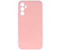 Fashion Backcover Telefoonhoesje - Color Hoesje - Geschikt voor de Samsung Galaxy A34 5G - Roze