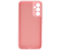 BAOHU Fashion Backcover Telefoonhoesje - Color Hoesje - Geschikt voor de Samsung Galaxy A34 5G - Roze