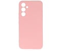 Fashion Backcover Telefoonhoesje - Color Hoesje - Geschikt voor de Samsung Galaxy A54 5G - Roze