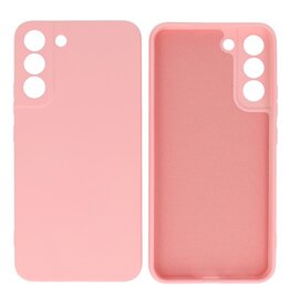 BAOHU Samsung Galaxy S22 Plus Hoesje Fashion Backcover Telefoonhoesje Roze