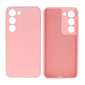 BAOHU Samsung Galaxy S23 Hoesje Fashion Backcover Telefoonhoesje Roze