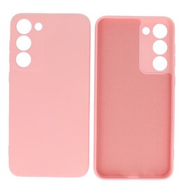 BAOHU Samsung Galaxy S23 Plus Hoesje Fashion Backcover Telefoonhoesje Roze