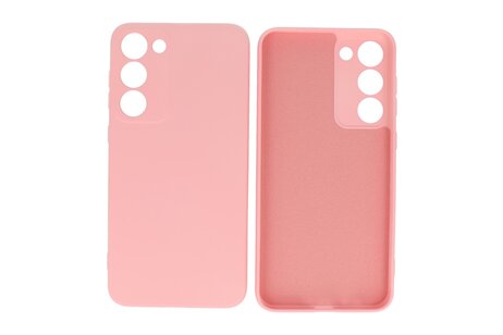 BAOHU Fashion Backcover Telefoonhoesje - Color Hoesje - Geschikt voor de Samsung Galaxy S23 Plus - Roze
