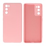 BAOHU Samsung Galaxy S20 FE Hoesje Fashion Backcover Telefoonhoesje Roze