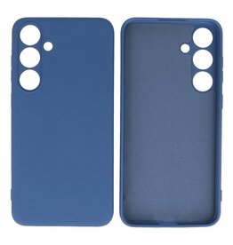 Samsung Galaxy S24 Hoesje Fashion Backcover Telefoonhoesje Navy