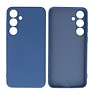 Samsung Galaxy S24 Hoesje Fashion Backcover Telefoonhoesje Navy