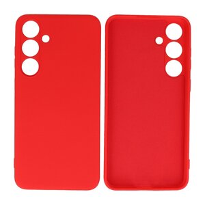 BAOHU Fashion Backcover Telefoonhoesje - Color Hoesje - Geschikt voor de Samsung Galaxy S24 - S25 - Rood