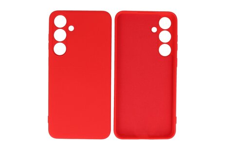 BAOHU Fashion Backcover Telefoonhoesje - Color Hoesje - Geschikt voor de Samsung Galaxy S24 - S25 - Rood