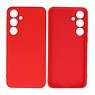 Samsung Galaxy S24 Hoesje Fashion Backcover Telefoonhoesje Rood