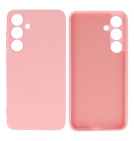 Samsung Galaxy S24 Hoesje Fashion Backcover Telefoonhoesje Roze