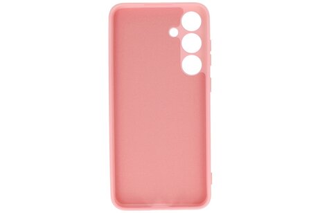 BAOHU Fashion Backcover Telefoonhoesje - Color Hoesje - Geschikt voor de Samsung Galaxy S24 - S25 - Roze