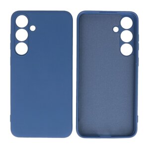 BAOHU Fashion Backcover Telefoonhoesje - Color Hoesje - Geschikt voor de Samsung Galaxy S24 Plus - S25 Plus - Navy