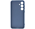 BAOHU Fashion Backcover Telefoonhoesje - Color Hoesje - Geschikt voor de Samsung Galaxy S24 Plus - S25 Plus - Navy