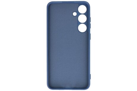 BAOHU Fashion Backcover Telefoonhoesje - Color Hoesje - Geschikt voor de Samsung Galaxy S24 Plus - S25 Plus - Navy