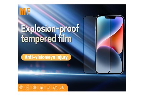 MF Full Tempered Glass - Geschikt voor Samsung Galaxy S21 Ultra