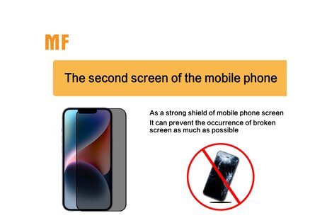 MF Privacy Tempered Glass - Geschikt voor Samsung Galaxy S23 FE