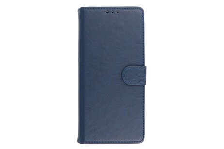 BAOHU Zakelijke Book Case Telefoonhoesje - Portemonnee Hoesje - Geschikt voor de Samsung Galaxy A25 - Navy