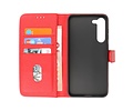 BAOHU Zakelijke Book Case Telefoonhoesje - Portemonnee Hoesje - Geschikt voor de Samsung Galaxy A25 - Rood