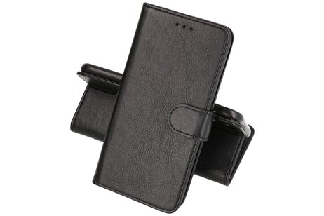 Zakelijke Book Case Telefoonhoesje - Portemonnee Hoesje - Geschikt voor de Samsung Galaxy S24 Plus - Zwart