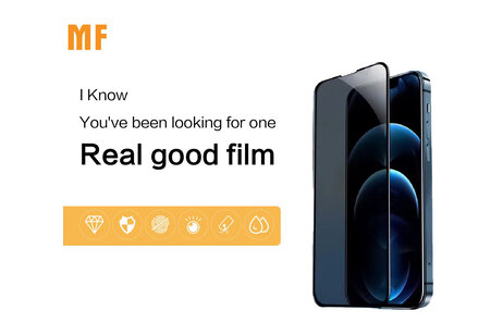 Privacy Screenprotector - Beschermglas - Full Tempered Glass - Geschikt voor Samsung Galaxy A25