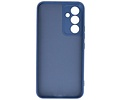 BAOHU Hoesje Geschikt voor de Samsung Galaxy A35 - Fashion Backcover Hoesje - Colorful Telefoonhoesje - Navy
