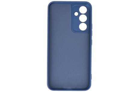 BAOHU Hoesje Geschikt voor de Samsung Galaxy A35 - Fashion Backcover Hoesje - Colorful Telefoonhoesje - Navy