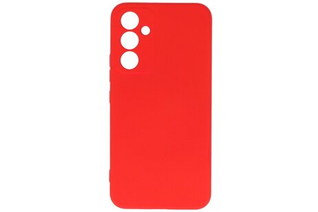 BAOHU Hoesje Geschikt voor de Samsung Galaxy A35 - Fashion Backcover Hoesje - Colorful Telefoonhoesje - Rood