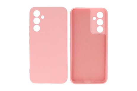 BAOHU Hoesje Geschikt voor de Samsung Galaxy A35 - Fashion Backcover Hoesje - Colorful Telefoonhoesje - Roze