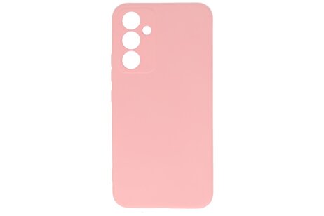 BAOHU Hoesje Geschikt voor de Samsung Galaxy A35 - Fashion Backcover Hoesje - Colorful Telefoonhoesje - Roze