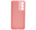BAOHU Hoesje Geschikt voor de Samsung Galaxy A35 - Fashion Backcover Hoesje - Colorful Telefoonhoesje - Roze
