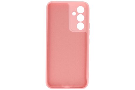 BAOHU Hoesje Geschikt voor de Samsung Galaxy A35 - Fashion Backcover Hoesje - Colorful Telefoonhoesje - Roze