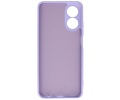 BAOHU Hoesje Geschikt voor de OPPO A18 - Fashion Backcover Hoesje - Colorful Telefoonhoesje - Paars