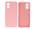 BAOHU Hoesje Geschikt voor de OPPO A18 - Fashion Backcover Hoesje - Colorful Telefoonhoesje - Roze