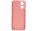BAOHU Hoesje Geschikt voor de OPPO A18 - Fashion Backcover Hoesje - Colorful Telefoonhoesje - Roze