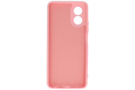 BAOHU Hoesje Geschikt voor de OPPO A18 - Fashion Backcover Hoesje - Colorful Telefoonhoesje - Roze