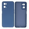 BAOHU Fachion Hoesje voor OPPO A76 Navy
