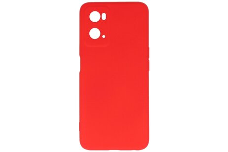 BAOHU Hoesje Geschikt voor de OPPO A76 - Fashion Backcover Hoesje - Colorful Telefoonhoesje - Rood