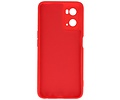 BAOHU Hoesje Geschikt voor de OPPO A76 - Fashion Backcover Hoesje - Colorful Telefoonhoesje - Rood