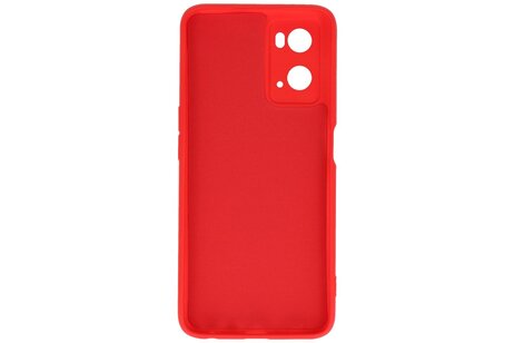 BAOHU Hoesje Geschikt voor de OPPO A76 - Fashion Backcover Hoesje - Colorful Telefoonhoesje - Rood