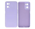 BAOHU Hoesje Geschikt voor de OPPO A76 - Fashion Backcover Hoesje - Colorful Telefoonhoesje - Paars