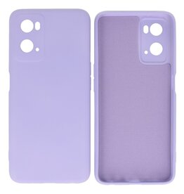 BAOHU Fachion Hoesje voor OPPO A76 Paars