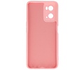 BAOHU Hoesje Geschikt voor de OPPO A76 - Fashion Backcover Hoesje - Colorful Telefoonhoesje - Roze