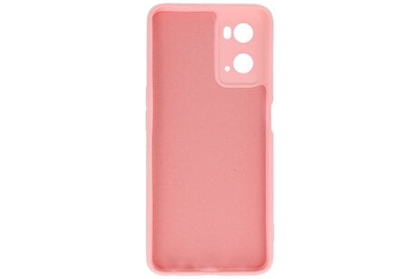 BAOHU Hoesje Geschikt voor de OPPO A76 - Fashion Backcover Hoesje - Colorful Telefoonhoesje - Roze