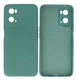 BAOHU Fachion Hoesje voor OPPO A76 Donker Groen