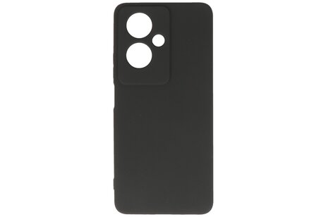 BAOHU Hoesje Geschikt voor de OPPO A79 - Fashion Backcover Hoesje - Colorful Telefoonhoesje - Zwart